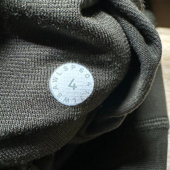 Lululemon Wunder Under Pant (Hi-Rise) Tech Mesh 28" Olive Women's Size 4 EUC - Picture 5 of 8